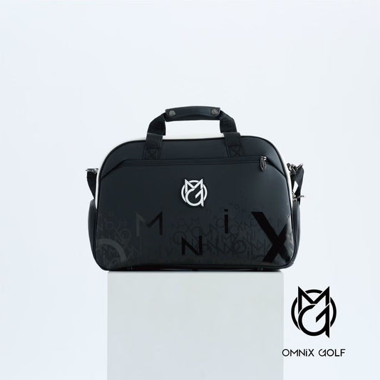 Boston Bag -Black×Silver-