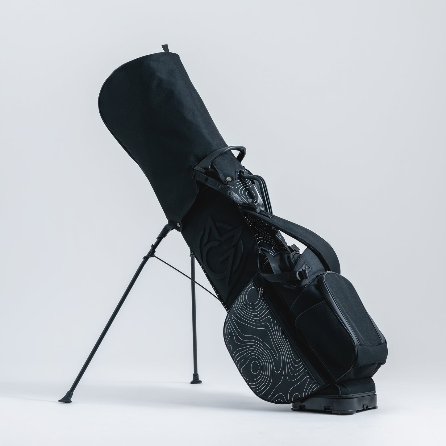 Black TPOGRAPHIC Standbag