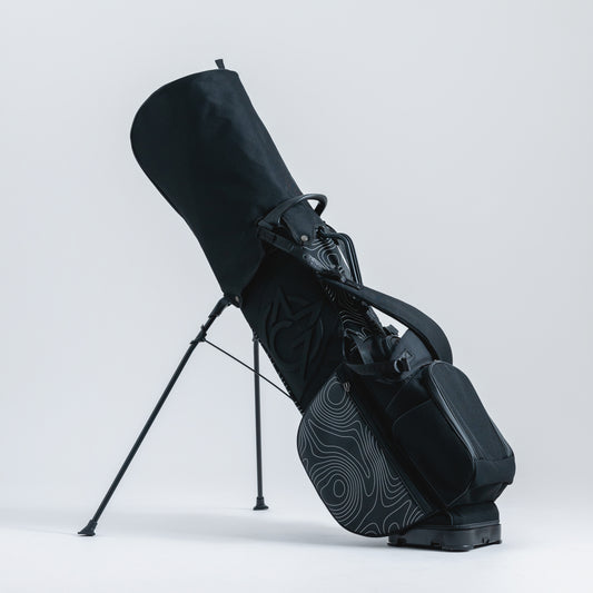 Black TPOGRAPHIC Standbag