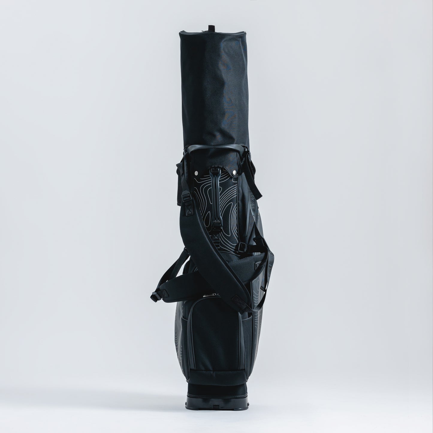 Black TPOGRAPHIC Standbag