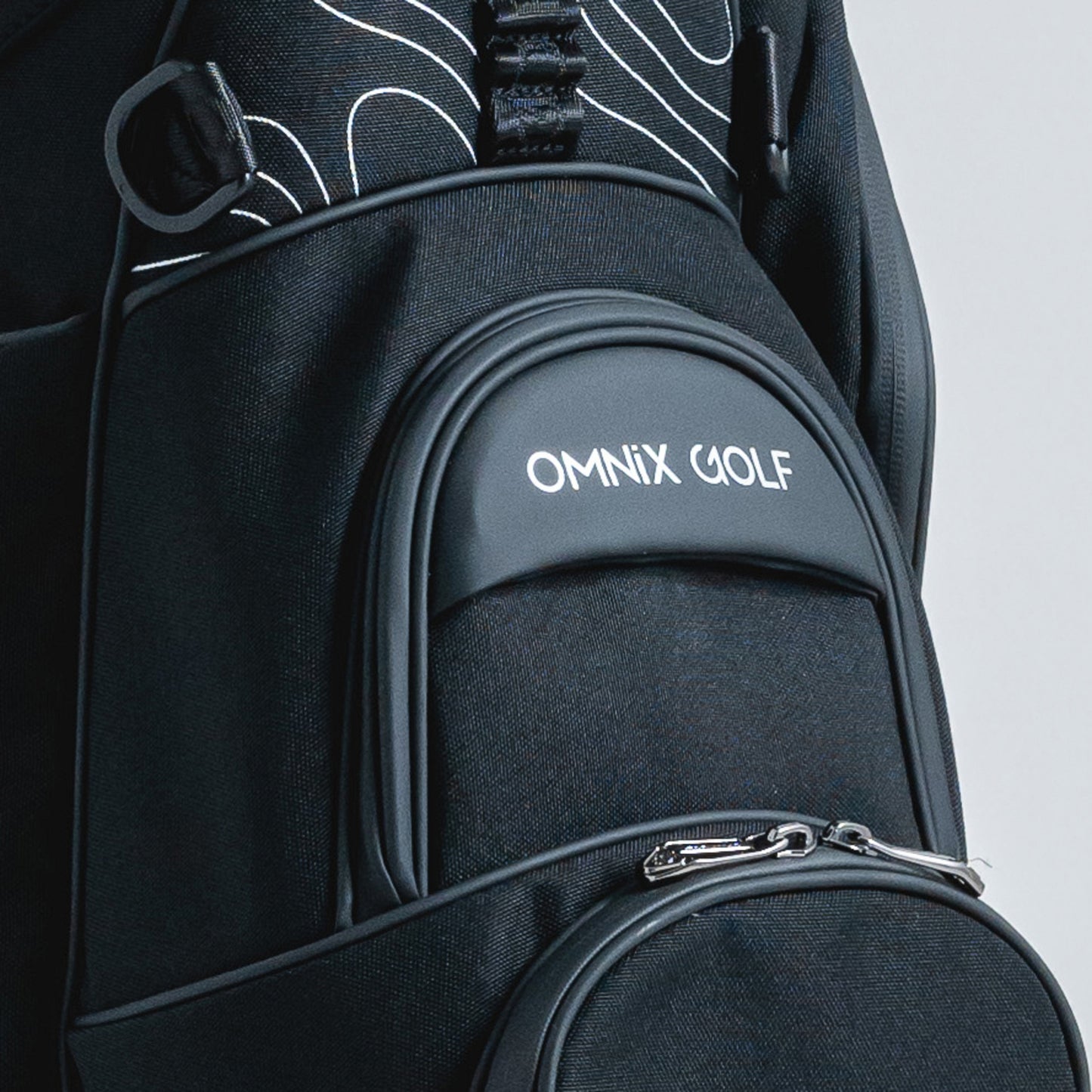 Black TPOGRAPHIC Standbag